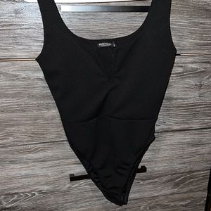 Black Slimming Bodysuit